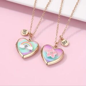 Humble Heart BFF Locket Necklace Set